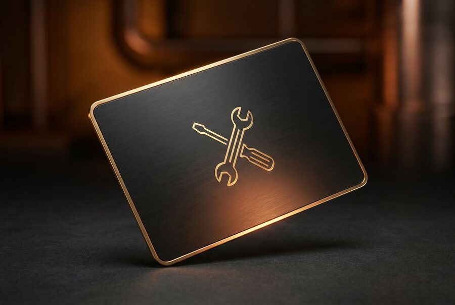 DeedStash card for tools
